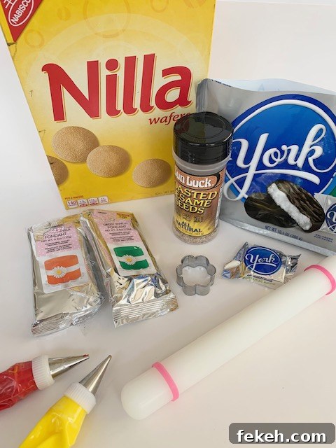 Nilla Wafer Hamburger Cookie Recipe: Mini Sandwich Cookies Tutorial 4 img 16532 3
