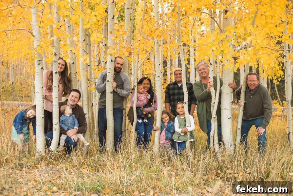 Celebrating My 5-Year Blogiversary: Highlights & Milestones 5 Norine's Family in a grove of trees!