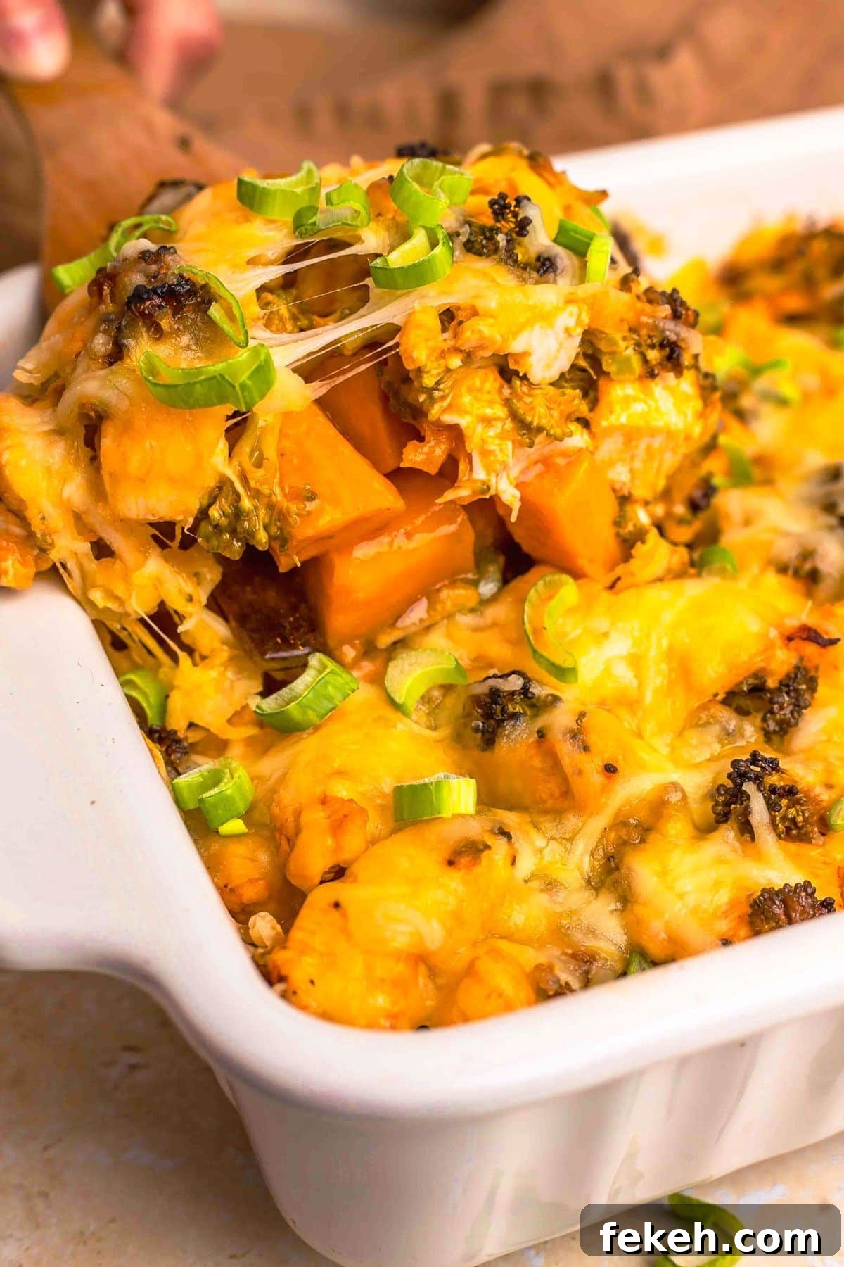 21 Quick High-Protein, High-Fiber Meals with 30g+ Protein 18 Buffalo Chicken Sweet Potato Casserole