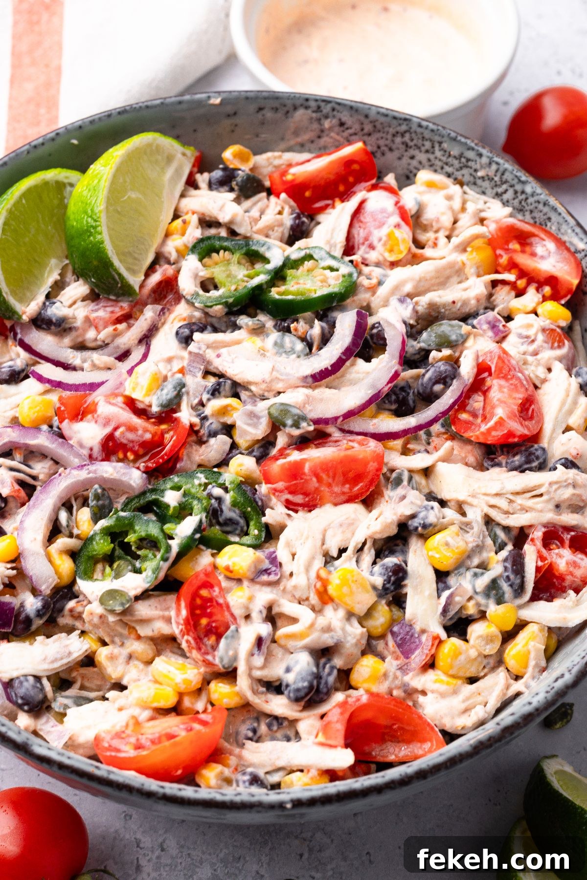 21 Quick High-Protein, High-Fiber Meals with 30g+ Protein 19 Southwest Chicken Salad