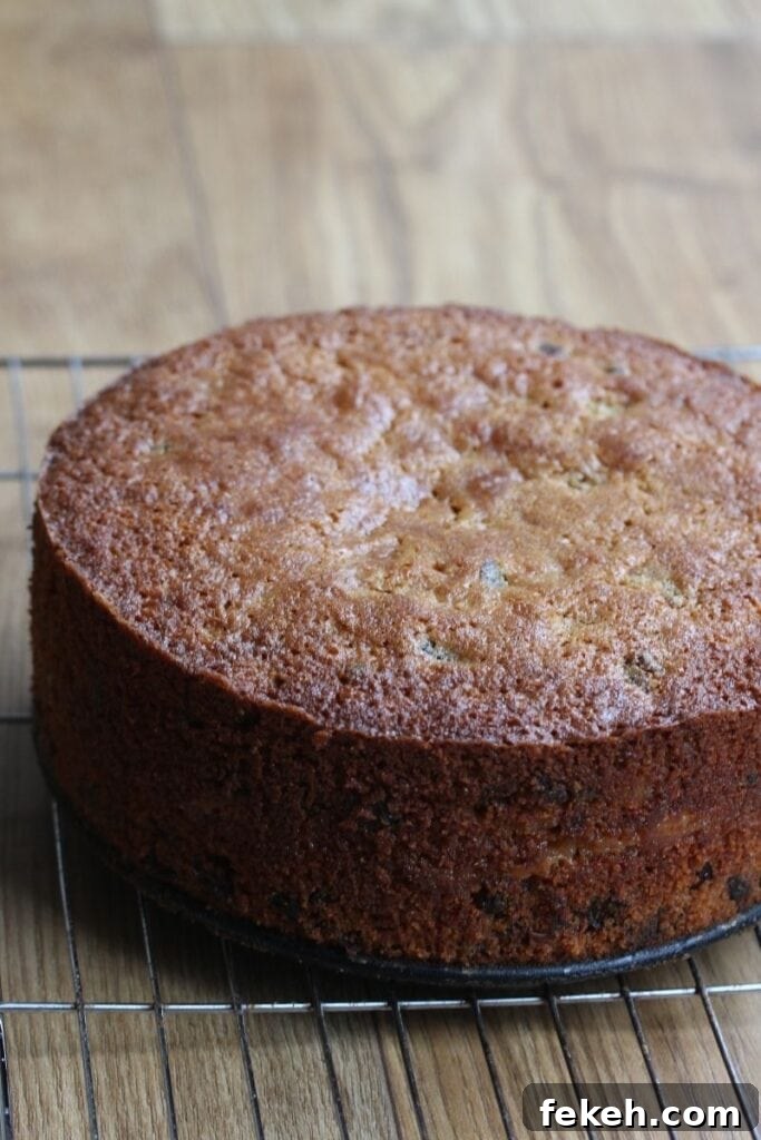 Gluten-Free Fruit Cake with Simnel Cake Option 3 gluten free fruit cake undecorated