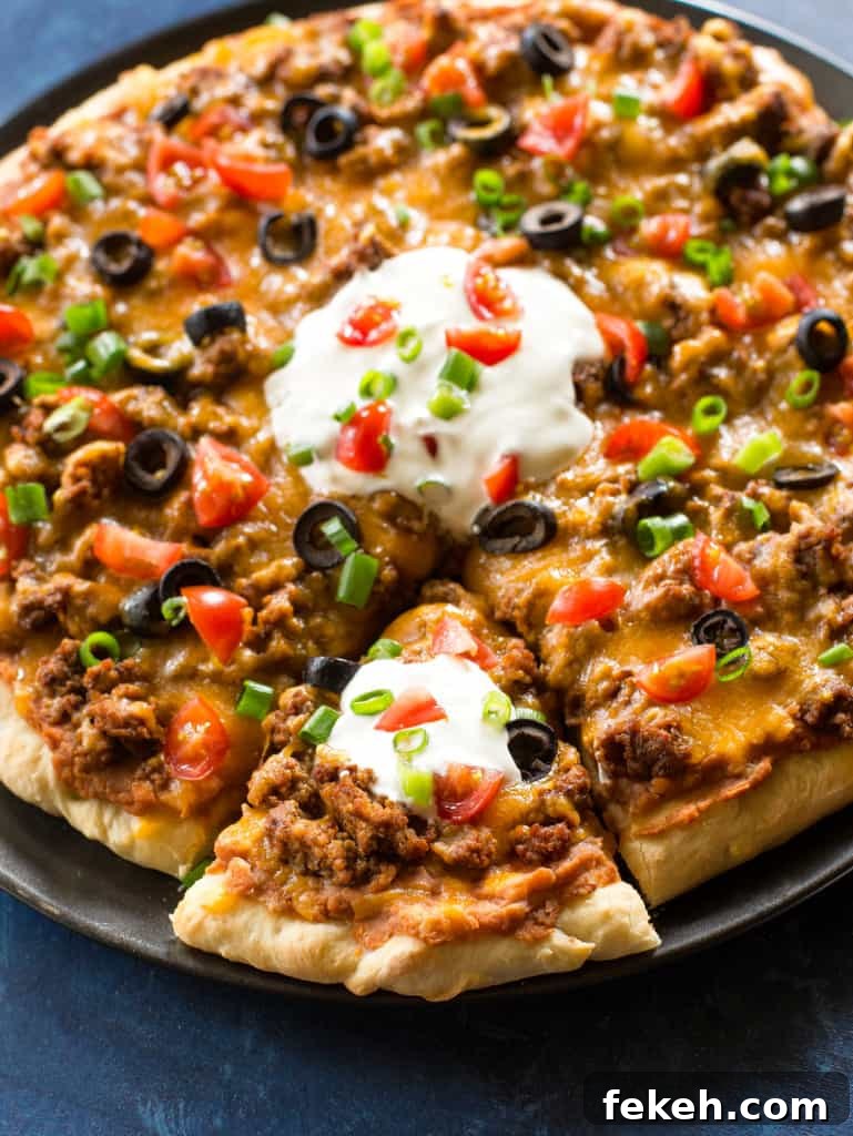 How to Make Taco Pizza at Home — Crispy Mexican-Style Pie 5 Taco Pizza
