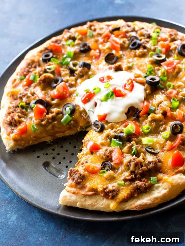 How to Make Taco Pizza at Home — Crispy Mexican-Style Pie 6 Taco Pizza