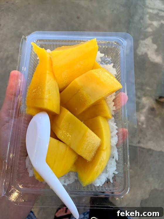 Celiac Travel Guide to Thailand: Gluten-Free Tips and Places 17 mango sticky rice