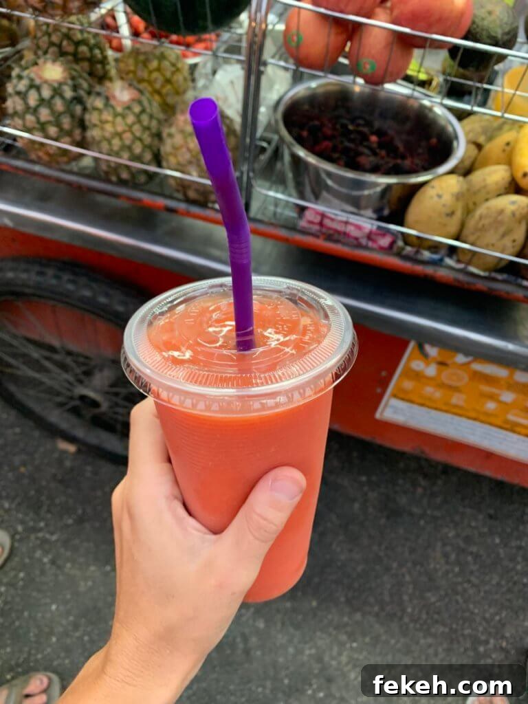 Celiac Travel Guide to Thailand: Gluten-Free Tips and Places 3 Smoothie from Thailand