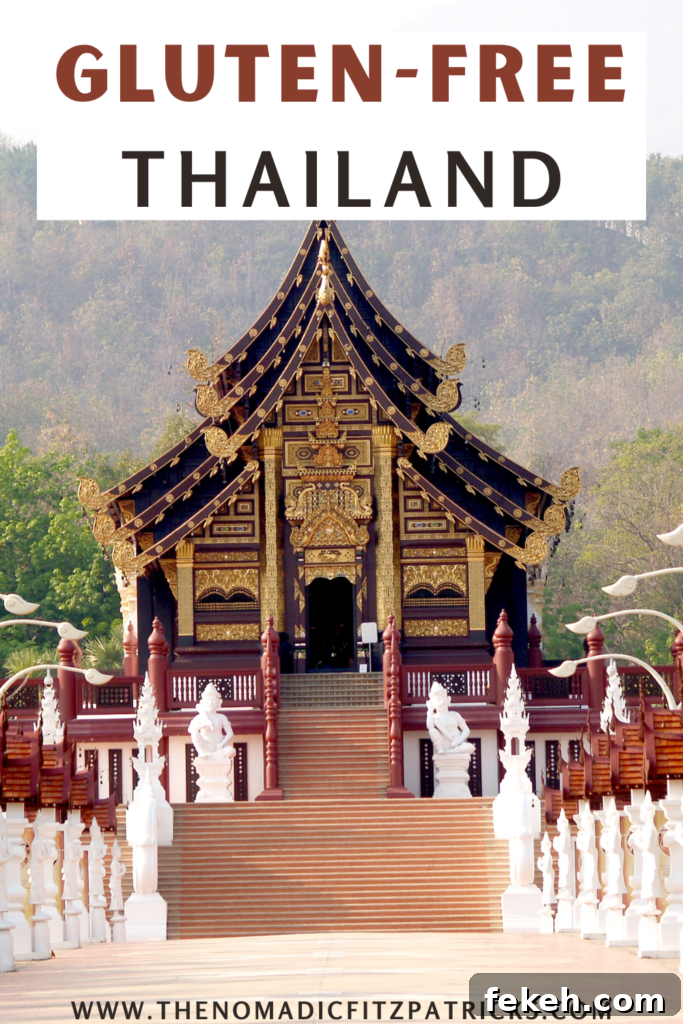Celiac Travel Guide to Thailand: Gluten-Free Tips and Places 4 gluten-free Thailand pin