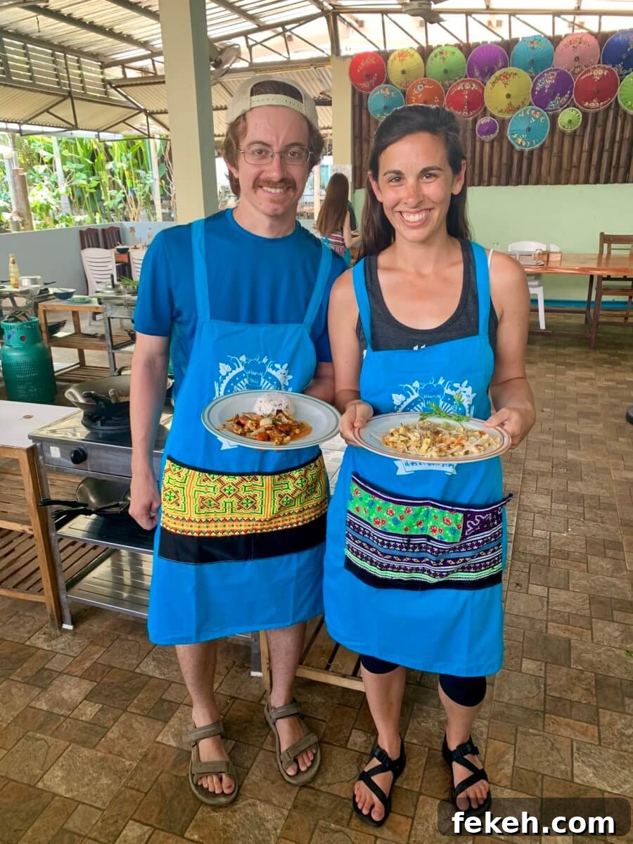 Celiac Travel Guide to Thailand: Gluten-Free Tips and Places 8 Jen and Dylan Thai Cooking class