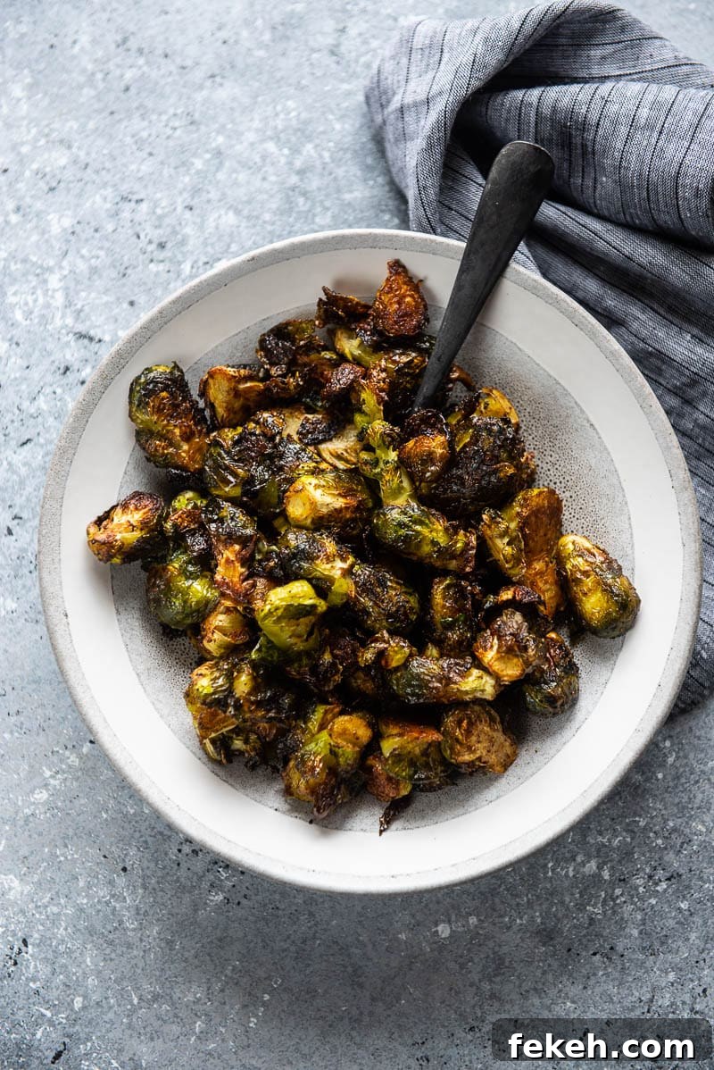 Crispy Spicy Brussels Sprouts with Garlic and Chili 2 spicy brussels sprouts