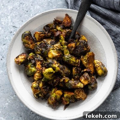 Crispy Spicy Brussels Sprouts with Garlic and Chili 8 spicy brussels sprouts
