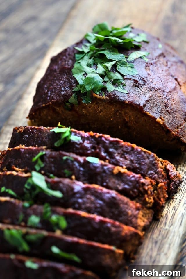 Vegetarian Roast Dinner Ideas for a Comforting Sunday Meal 13 Sliced vegetarian loaf.