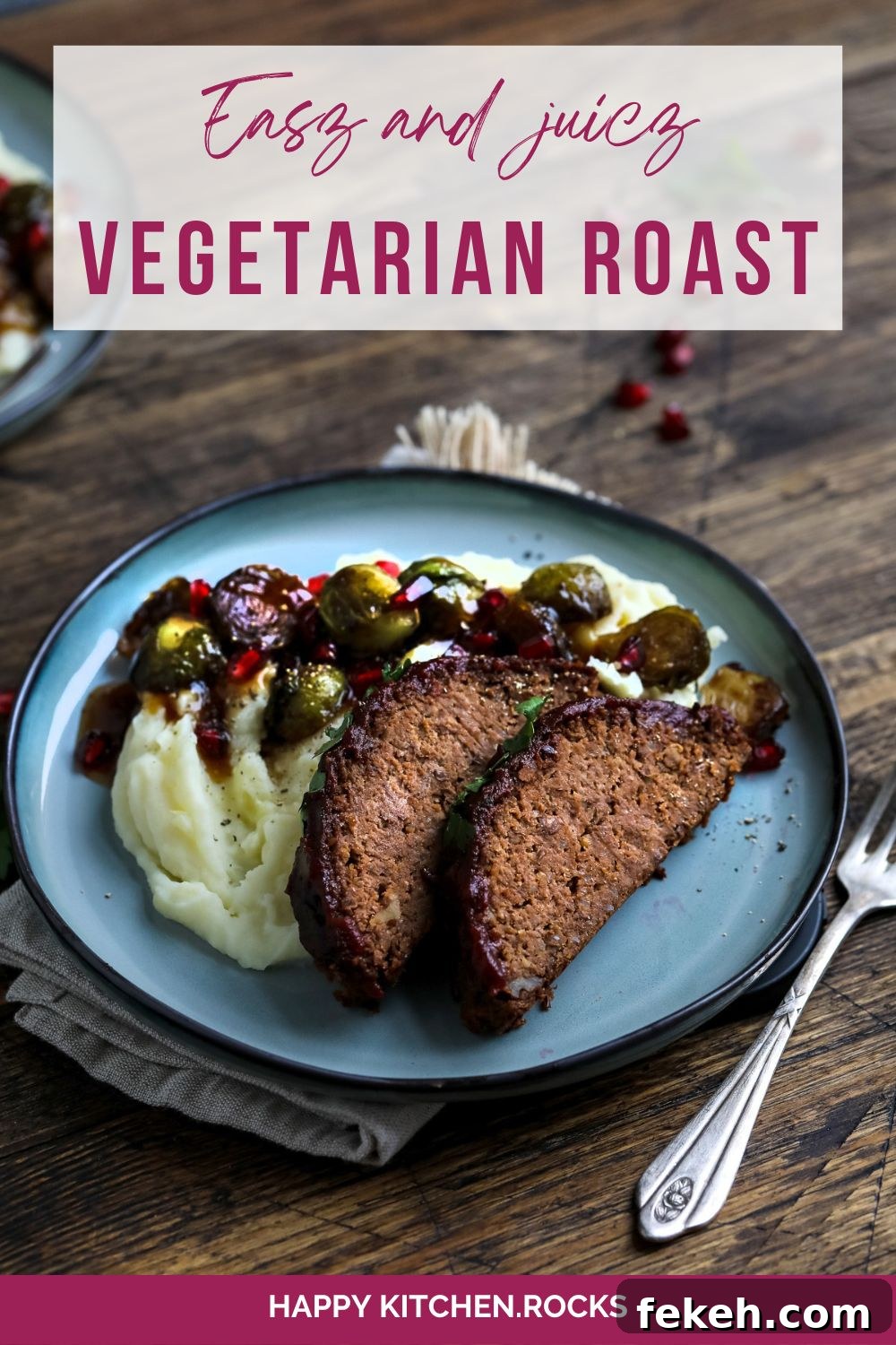 Vegetarian Roast Dinner Ideas for a Comforting Sunday Meal 15 Vegetarian roast Pinterest Collage.
