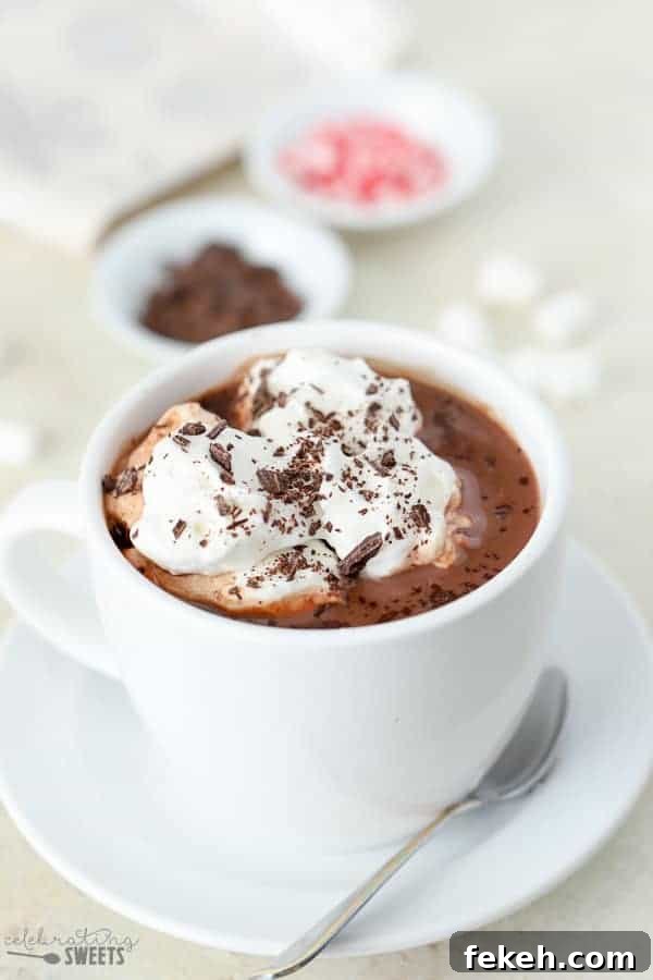 Image for Homemade Hot Chocolate - Celebrating Sweets