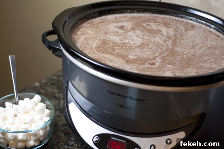 Image for Creamy Crock Pot Hot Chocolate