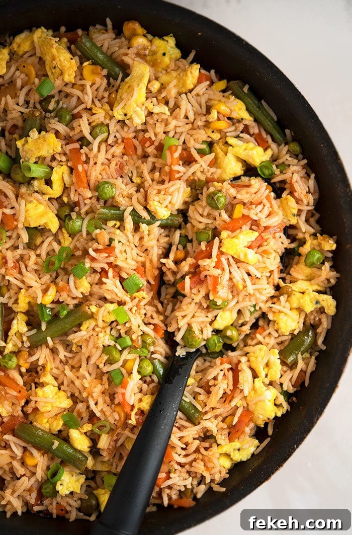 One-Pot Vegetable Fried Rice Recipe for Quick Weeknight Meals 2 Easy Vegetable Fried Rice (One Pot Meal)