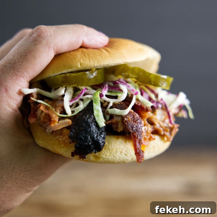 How to make smoked pork butt (smoked pork shoulder).