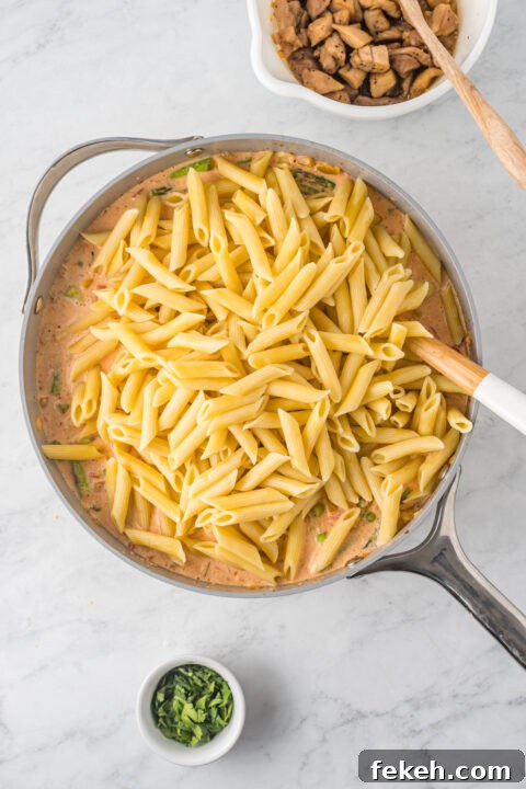 Cajun Chicken Pasta Recipe with Creamy Parmesan Sauce 15 img 23946 14