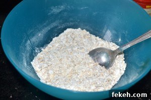 Mixing dry ingredients