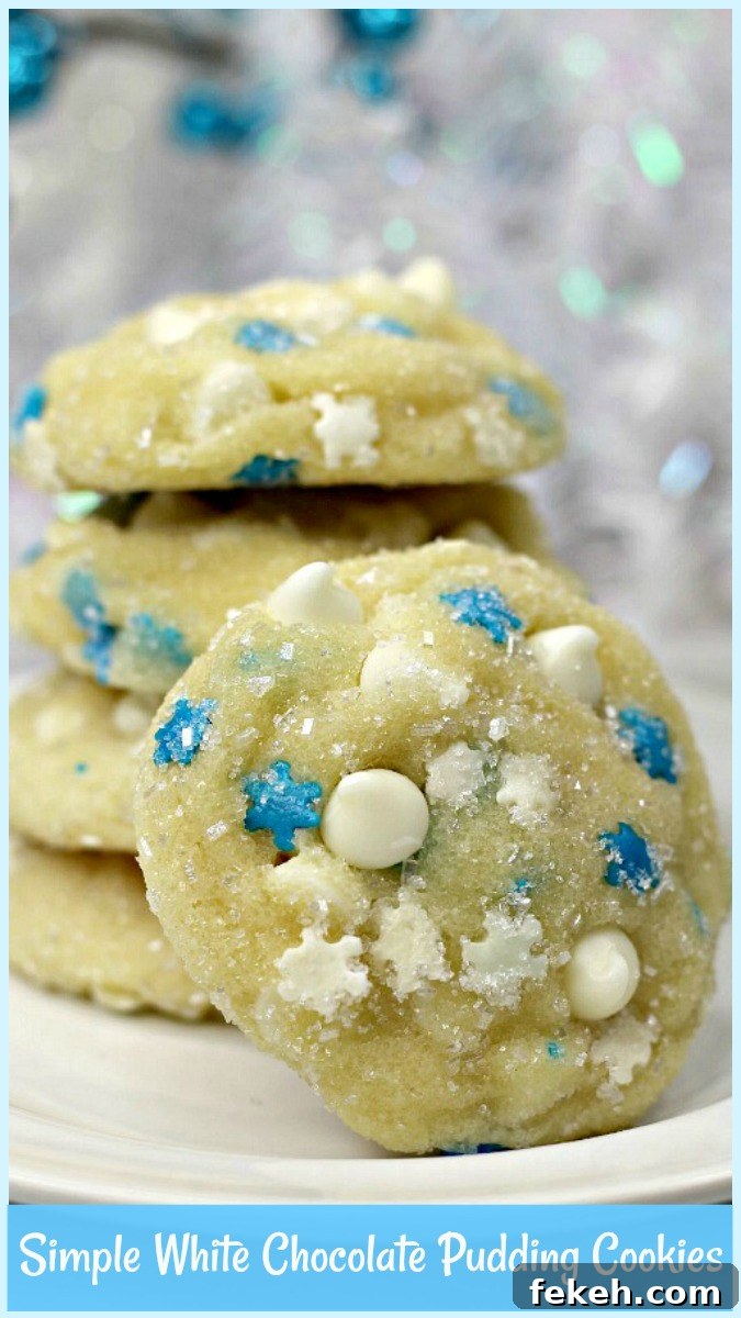 White Chocolate Pudding Cookies Recipe — Soft, Chewy Treats 8 img 24195 7