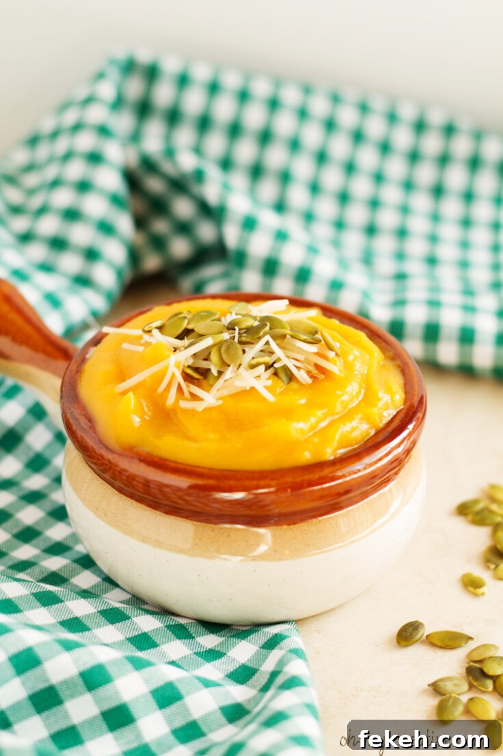 Butternut squash soup