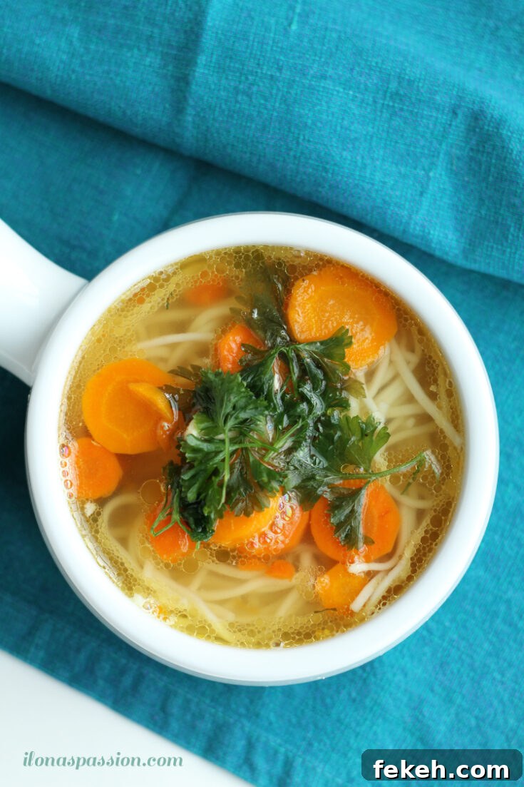 Easy chicken soup