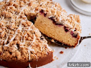 Cherry Crumb Cake