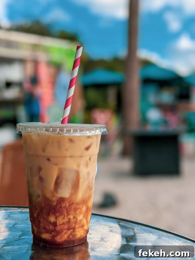 3-Day St. Augustine Itinerary: Top Sights & Historic Stops 11 Iced coffee at Good Karma Cafe was a must while visitng the food truck village