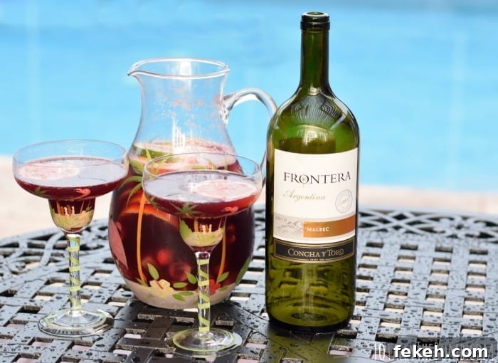 Quick 5-Minute Sangria Recipe for Parties and Summer Gatherings 3 five minute sangria frontera wine