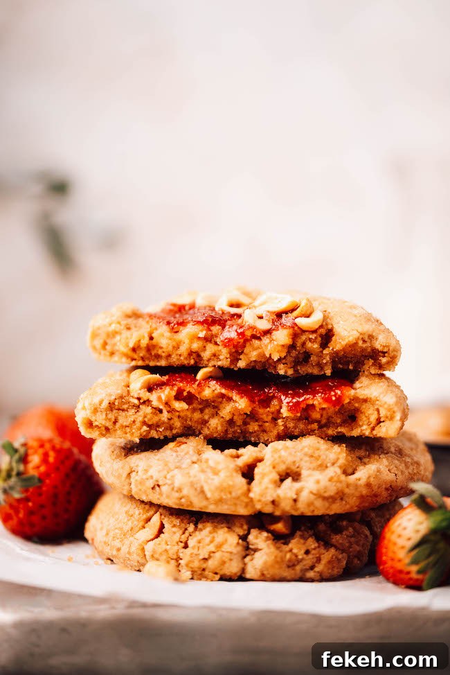 Bakery-Style Peanut Butter and Jelly Cookies 7 img 2929 6