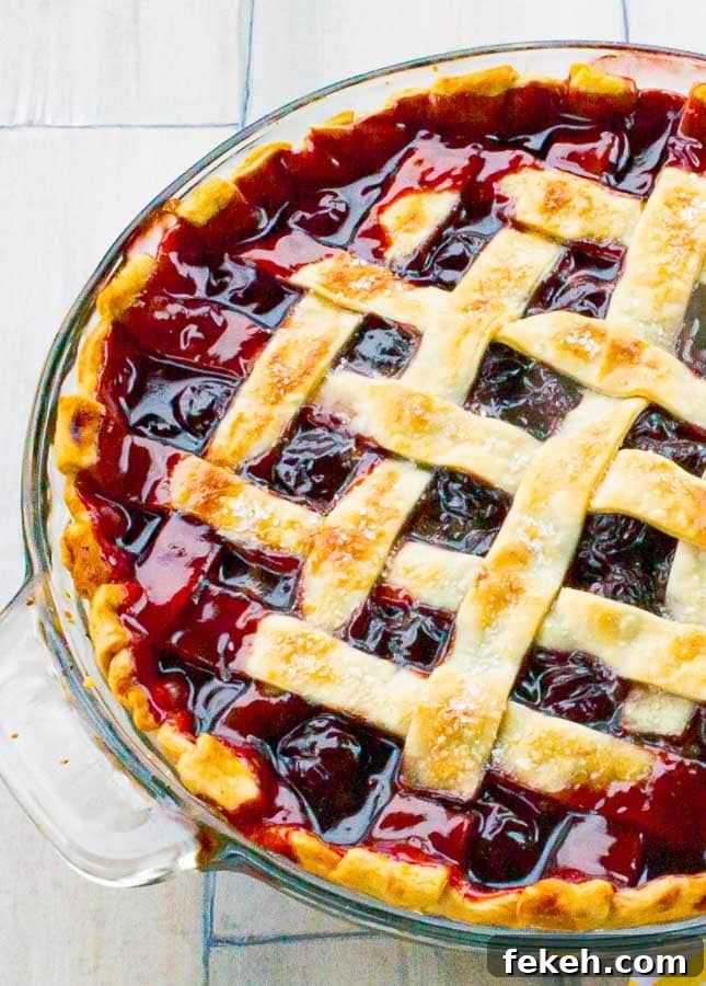 Homemade Cherry Pie Filling Recipe for Fresh, Luscious Pies 4 The Best Cherry Pie Recipe with Homemade Filling