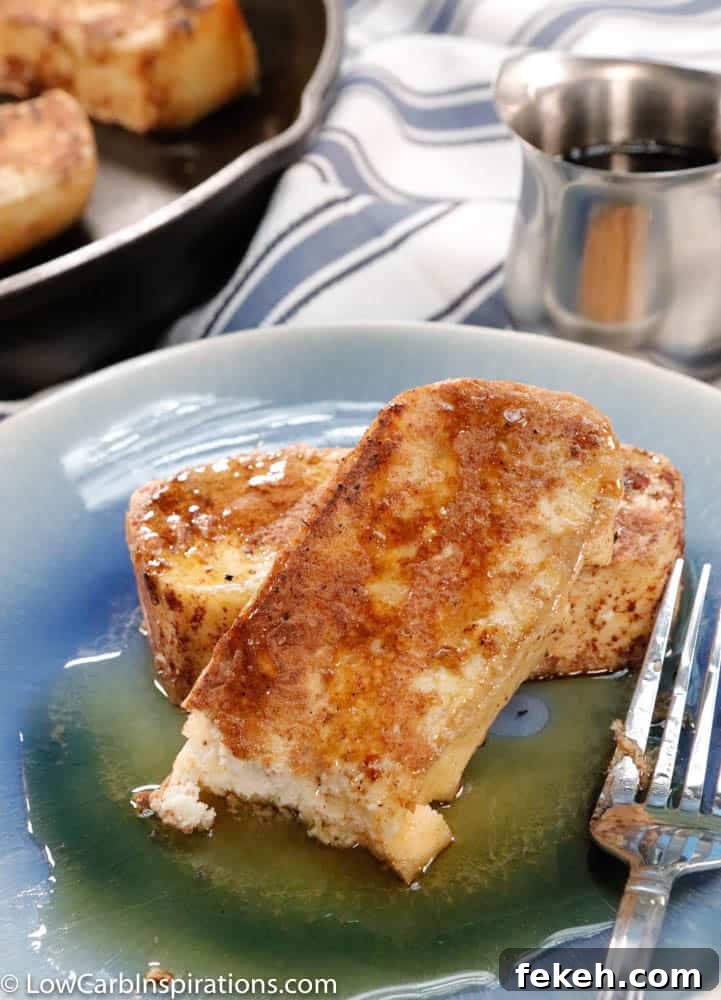 Low-Carb Cinnamon French Toast Recipe for Keto Diet Enthusiasts 2 Keto Cinnamon French Toast Recipe