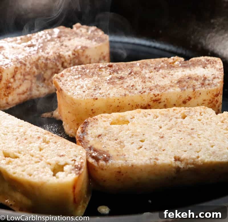 Low-Carb Cinnamon French Toast Recipe for Keto Diet Enthusiasts 7 Keto Cinnamon French Toast Recipe