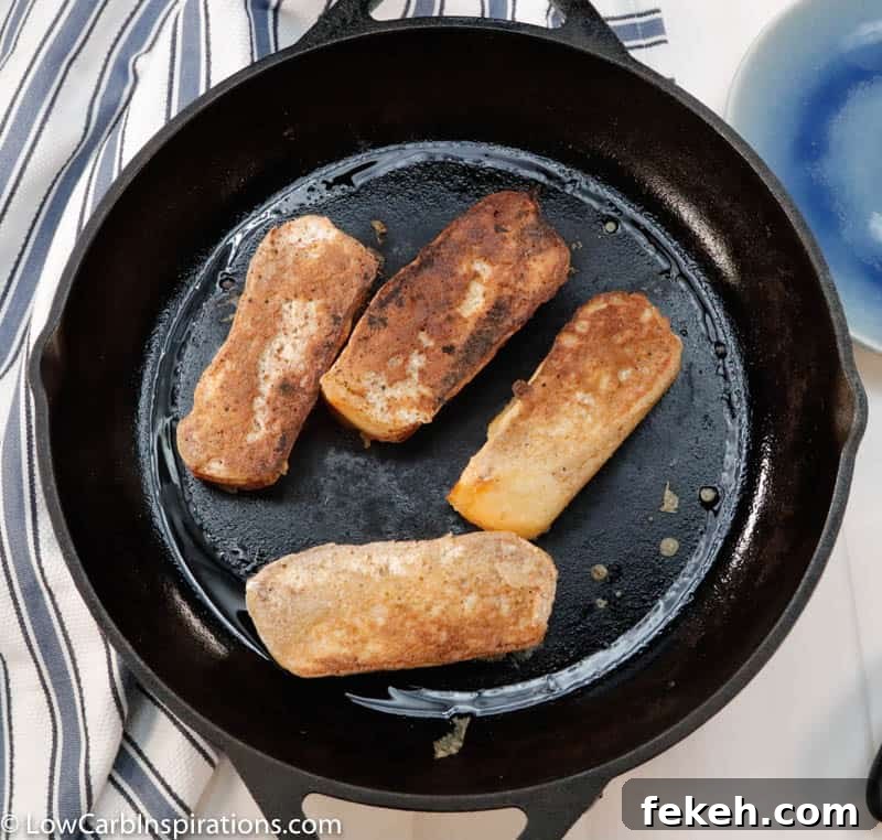 Low-Carb Cinnamon French Toast Recipe for Keto Diet Enthusiasts 8 Keto Cinnamon French Toast Recipe