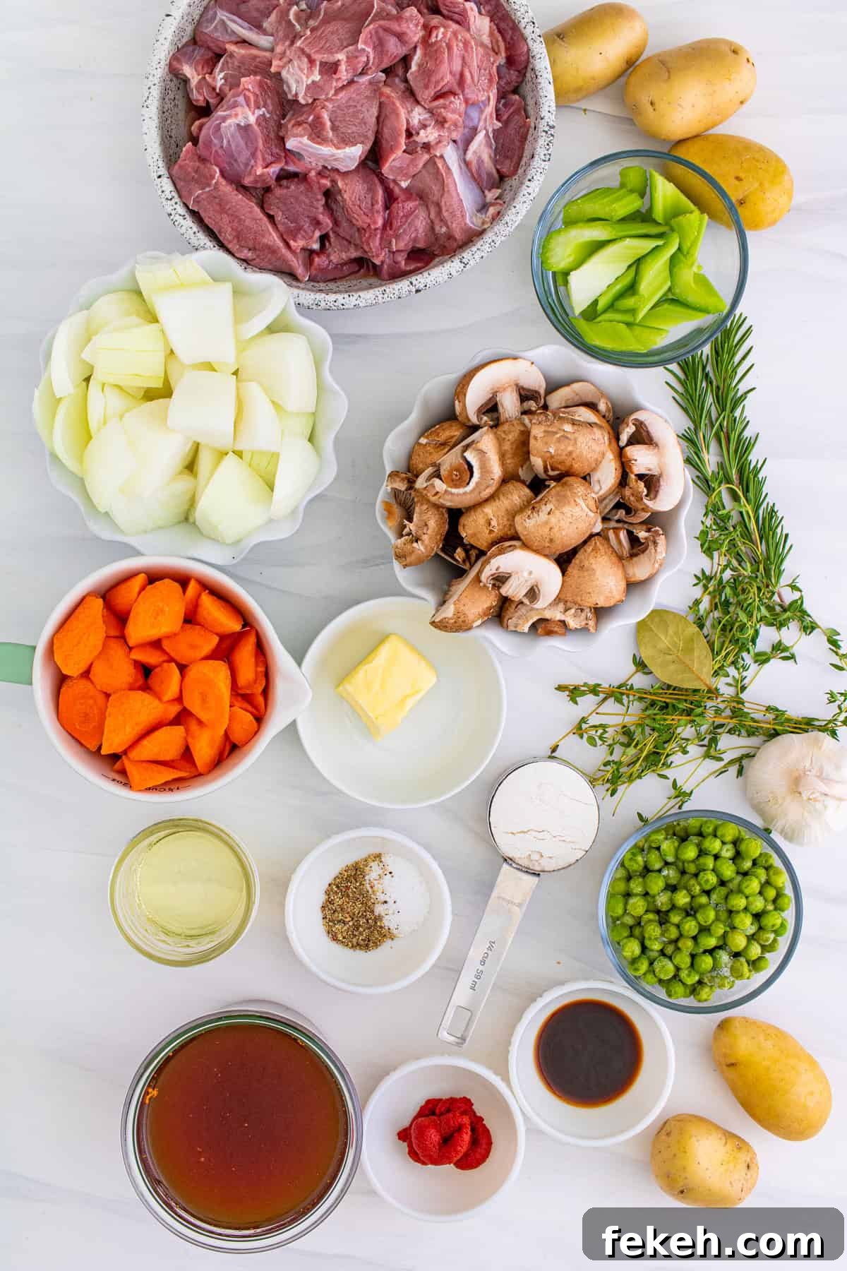 Hearty Venison Stew Recipe for Tender, Flavorful Game Meat 4 Ingredients needed to make Venison Stew.