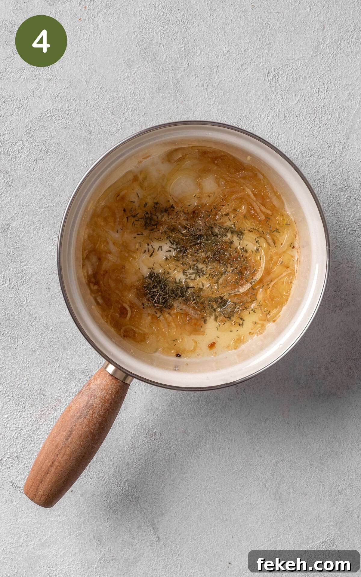 Cheesy Potato Pie Recipe: Crispy Crust & Melty Filling 7 dried thyme mixed with onions.