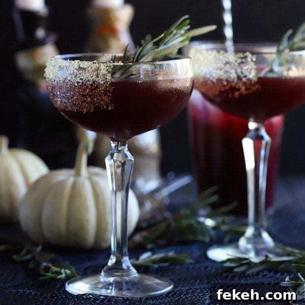 Pomegranate Mezcal Cocktail Recipe for Halloween Parties 9 Spooky Pomegranate Mezcal Cocktail square cropped thumbnail image