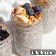 Creamy Banana Chia Pudding with Vanilla and Maple 12 banana chia pudding