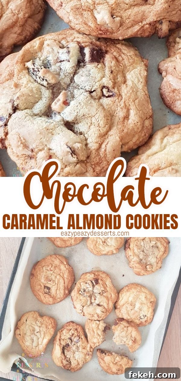 Decadent Chocolate Caramel Cookie Recipe for Irresistible Treats 6 Chocolate caramel cookies