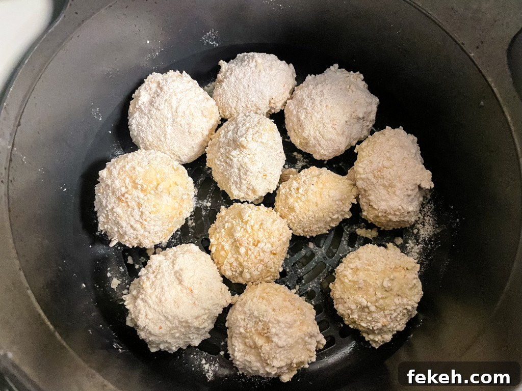 air fried mushrooms
