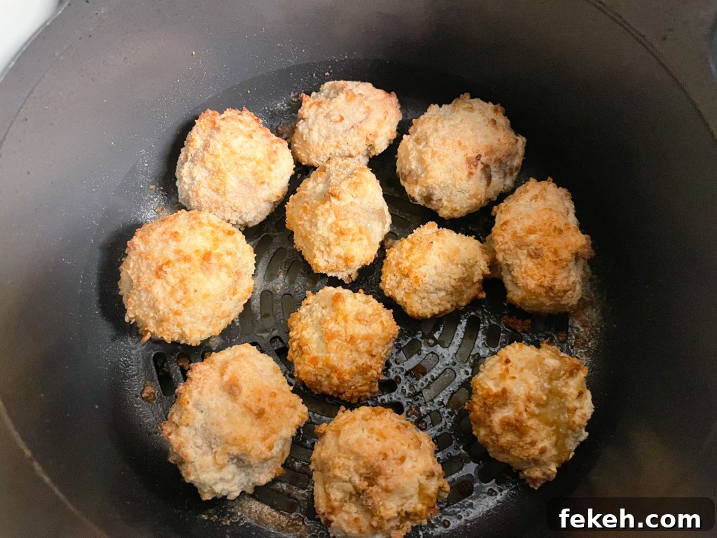 air fried mushrooms