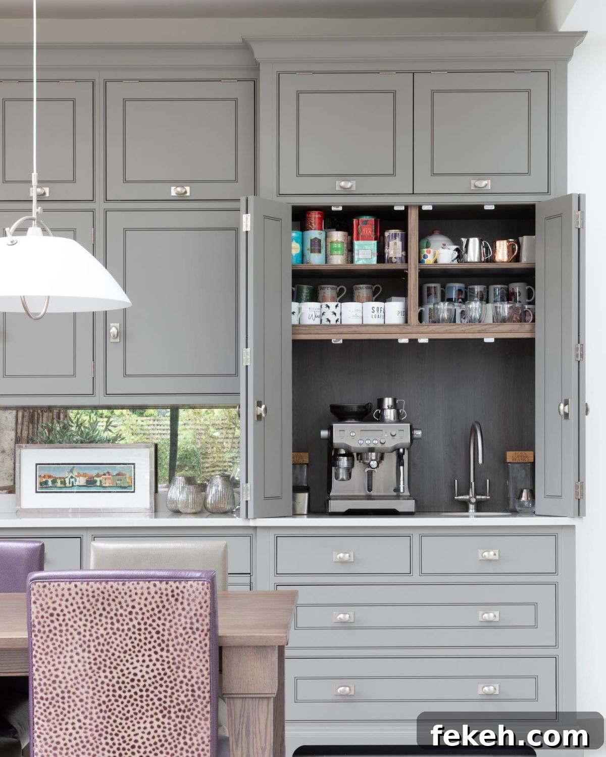 21 Smart Kitchen Upgrades to Conceal Small Appliances 10 8. Dedicated Appliance Cabinet