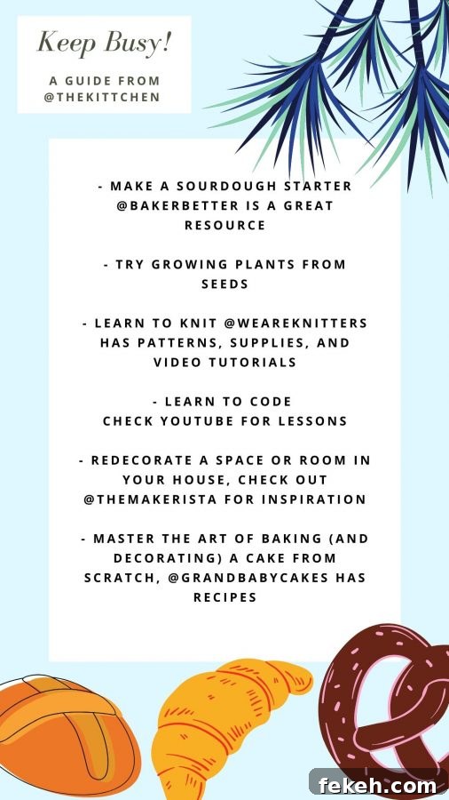 Top Shows to Watch and Projects to Try While in Quarantine 8 Home projects