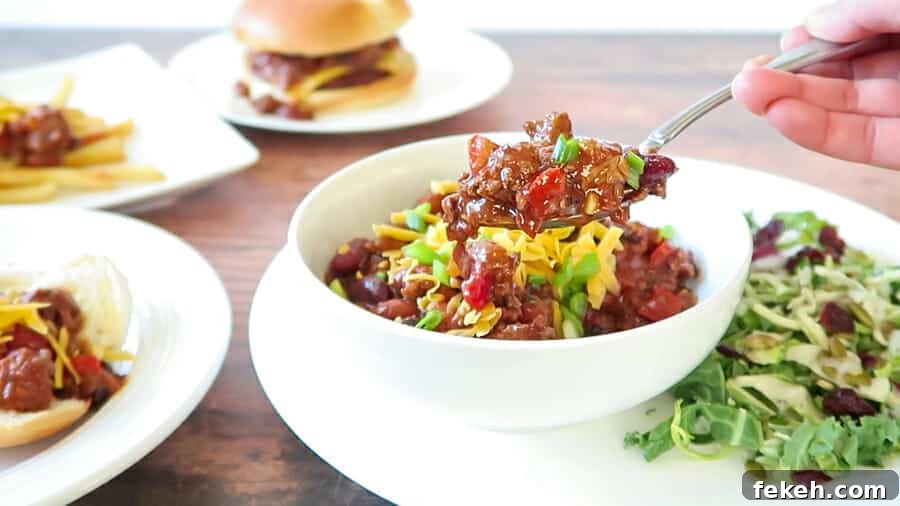 Slow-Cooker Three-Meat, Three-Bean Chili Recipe 10 img 362 20