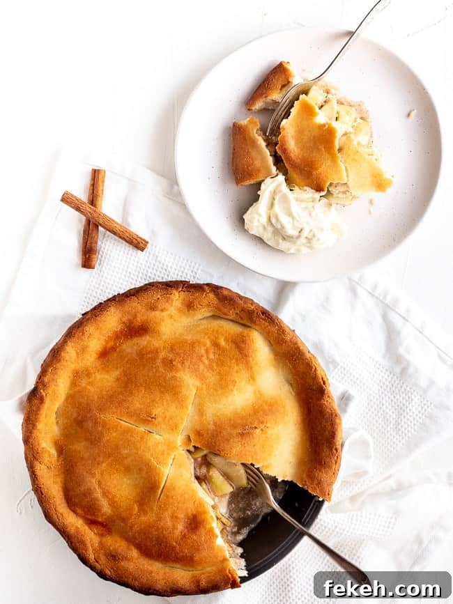 Dairy-Free Keto Flaky Pie Crust Recipe 2 Keto Apple Pie