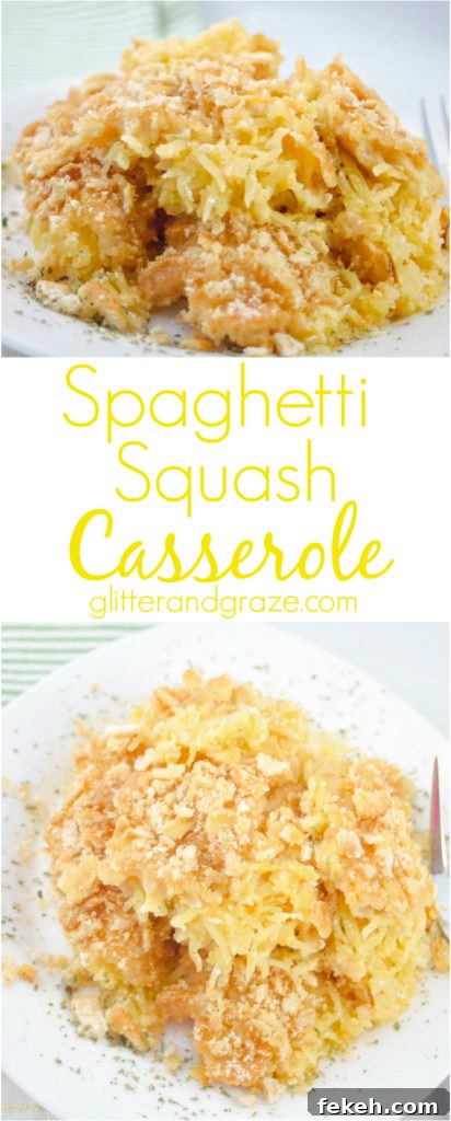 Cheesy Spaghetti Squash Casserole with Garlic Herb Crust 11 spaghetti squash casserole