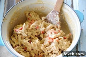 Creamy Pimento Cheese Penne Pasta Recipe 6 img 466 9