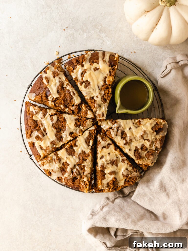 Maple Pumpkin Coffee Cake Recipe for Fall Brunch 7 maple pumpkin coffee cake