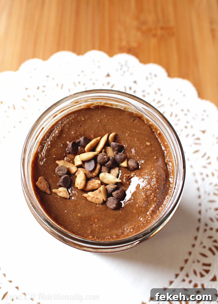 Chocolate Sunflower Seed Spread: Nut-Free Homemade Nutella 4 Homemade Chocolate Sunflower Seed Butter | C it Nutritionally