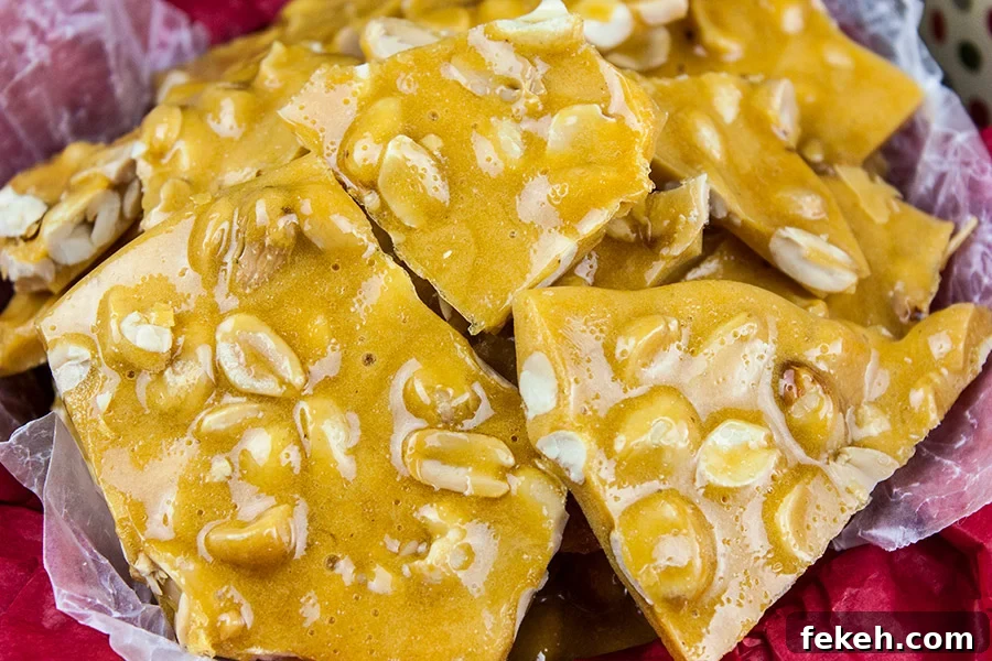 Crunchy Butter Toffee Pretzel Recipe — Sweet & Salty Treat 9 Close up of broken pieces.