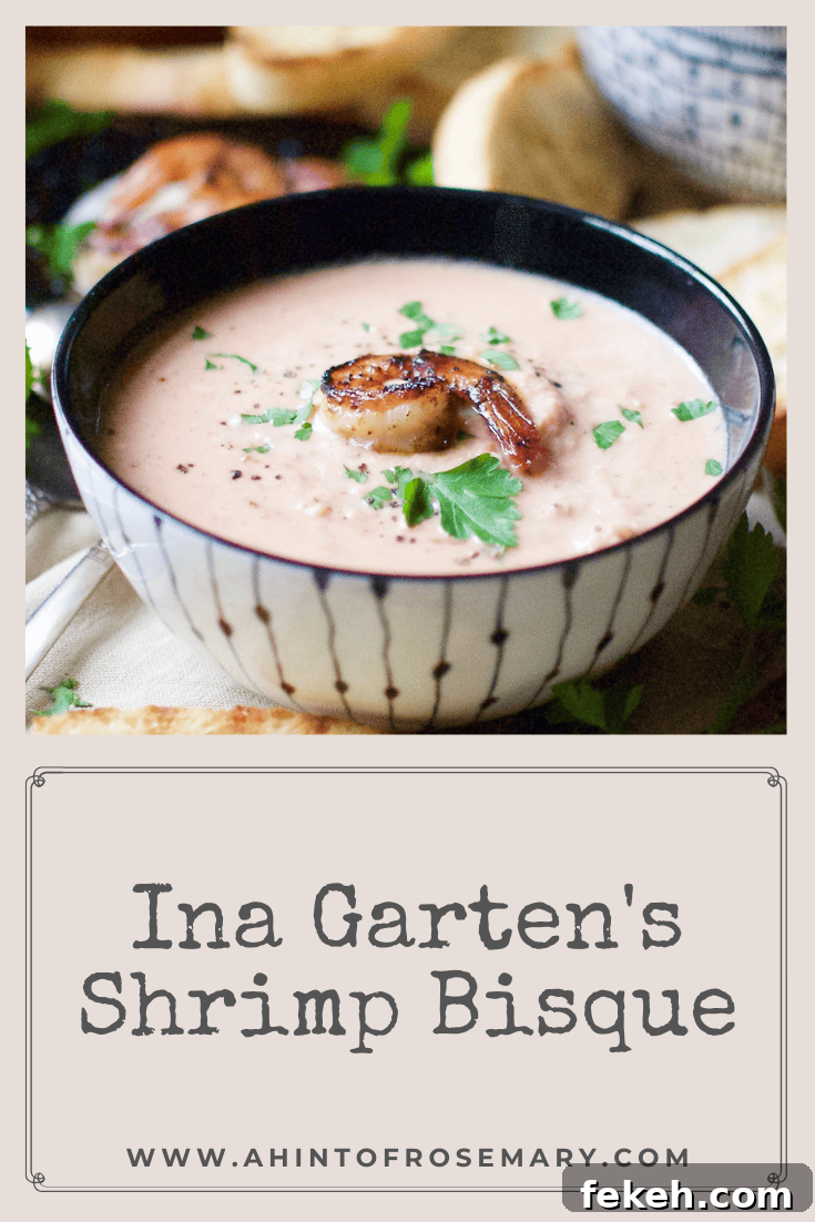 Ina Garten Shrimp Bisque Recipe: Creamy, Rich Seafood Soup 9 Ina Garten's Shrimp Bisque