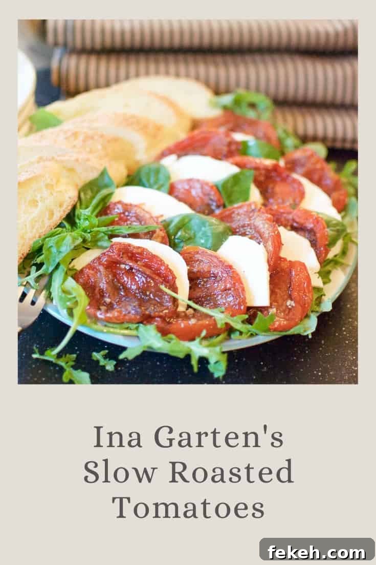 Ina Garten’s Slow Roasted Tomatoes